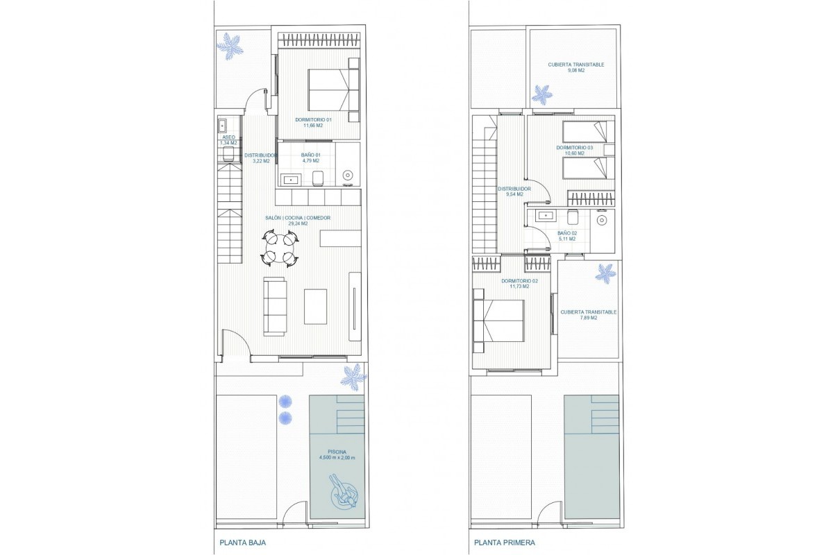 Obra nueva - Town House - Torre Pacheco