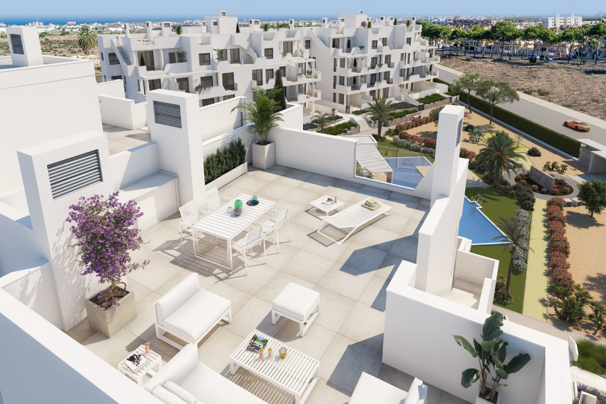 New Build - Apartment  - Los Alcázares - Santa Rosalía