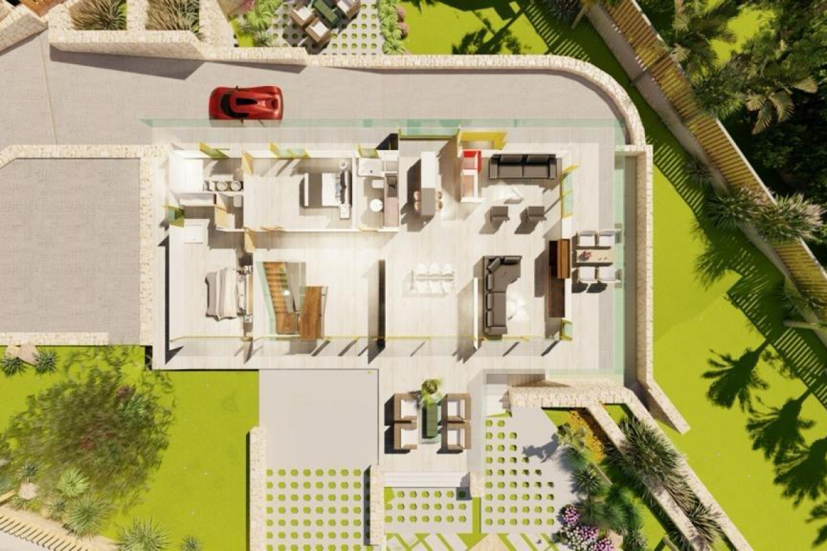 Obra nueva - Villa de Lujo - Benidorm - Urbanizaciones