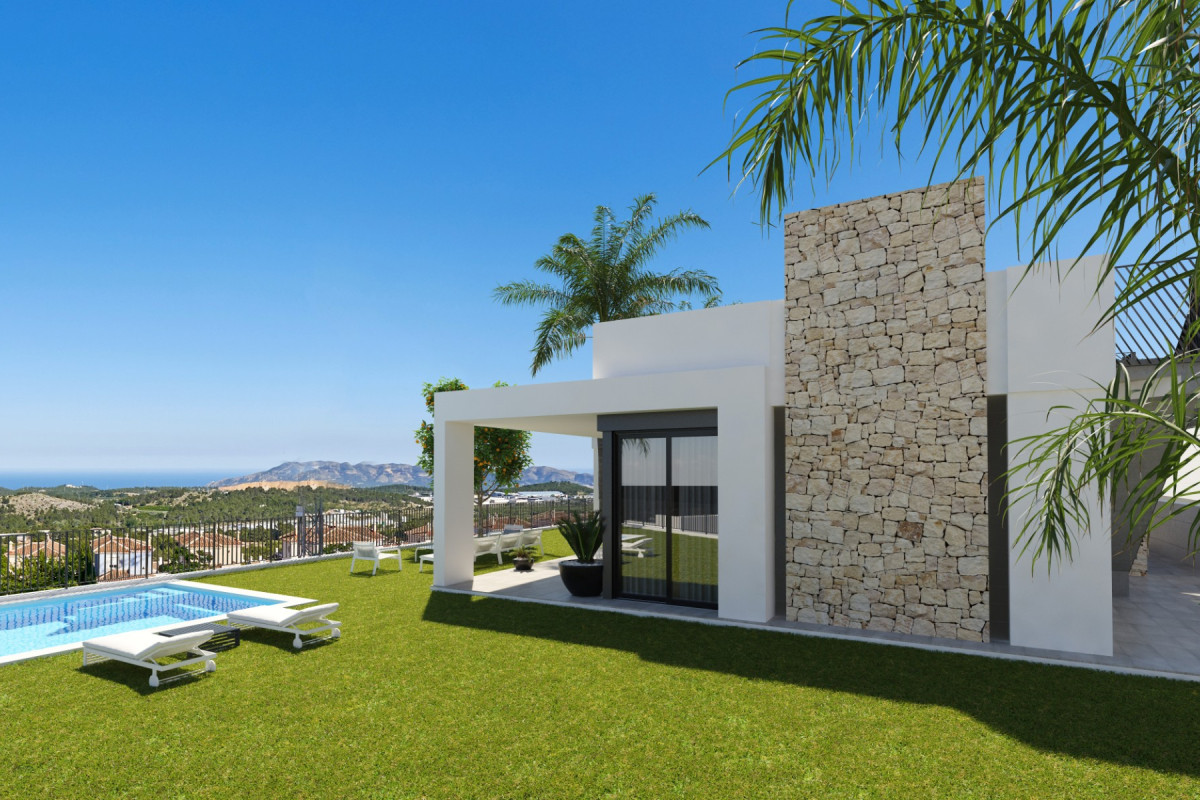 New Build - Villa de Lujo - Polop - Urbanizaciones
