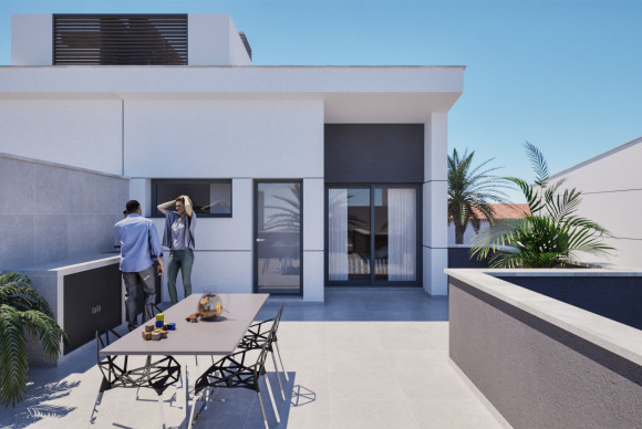 Nouvelle construction - Semi-detached house - Los Nietos - Costa Calida