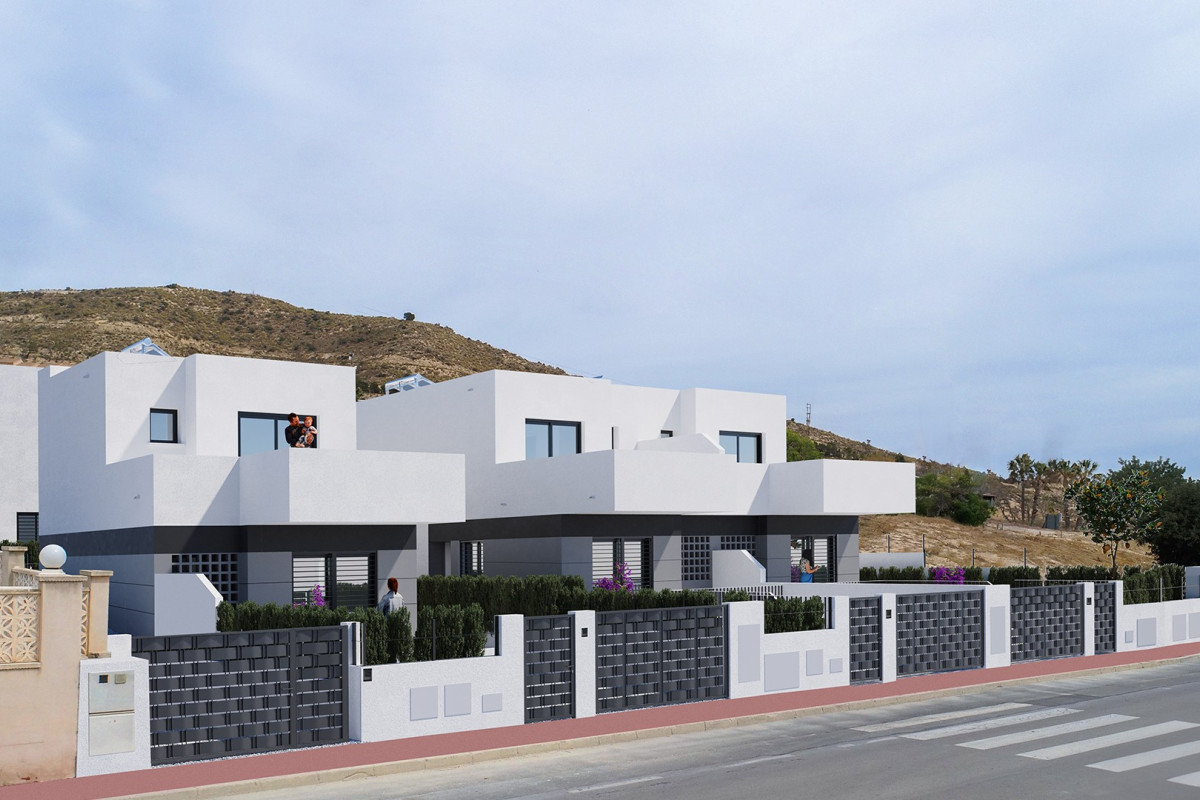 Nouvelle construction - Semi-detached house - Busot - Altos de alicante