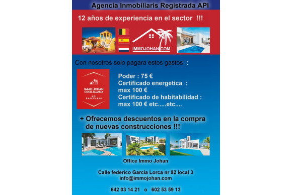 Obra nueva - Villa - Aguilas - AGUILAS