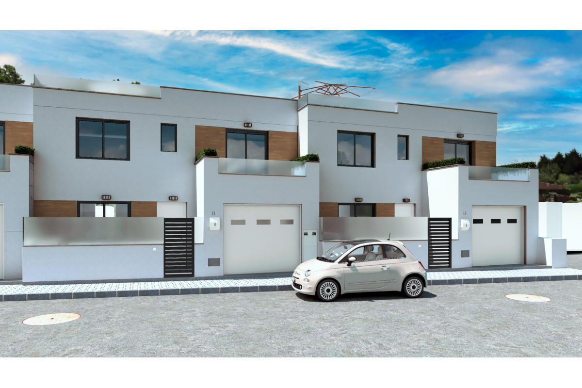 New Build - Townhouse - Los Belones - Mar de cristal