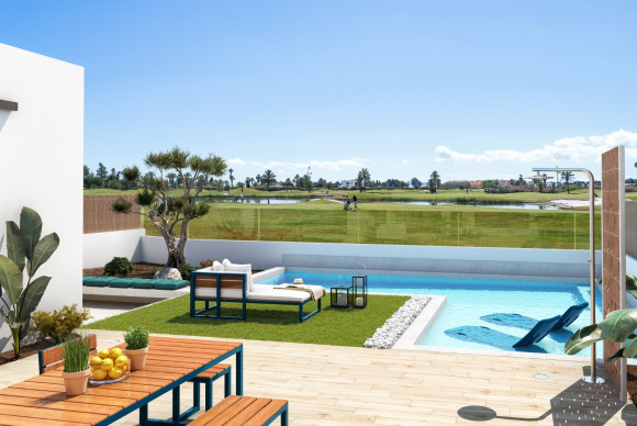 Obra nueva - Casa semi independiente - Los Alcázares - Serena Golf