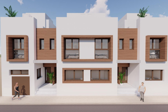Nouvelle construction - Maison de ville - San Javier - Centro