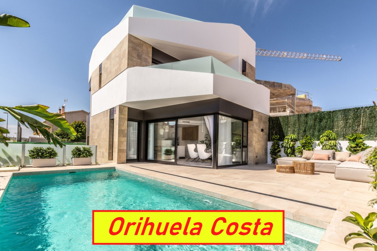 Obra nueva - Villa de Lujo - Orihuela Costa - Los Altos