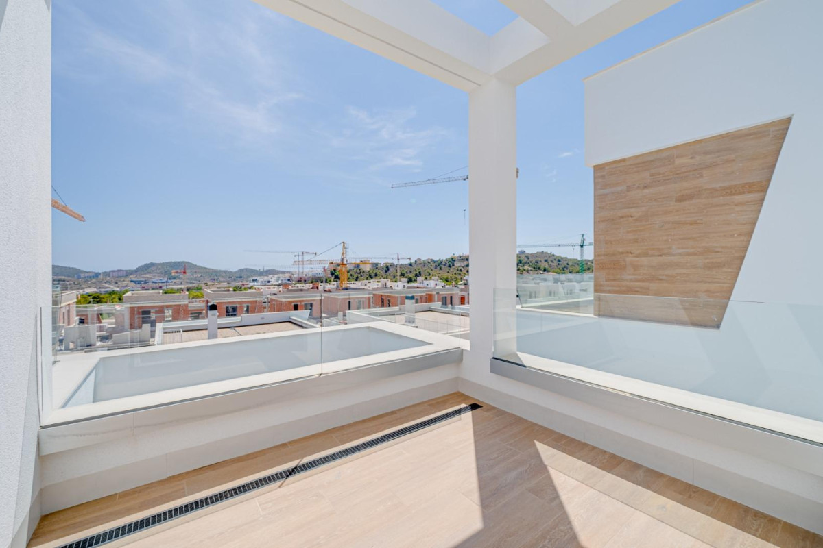 Long Term Rental - Townhouse - Finestrat - Balcon sierra cortina