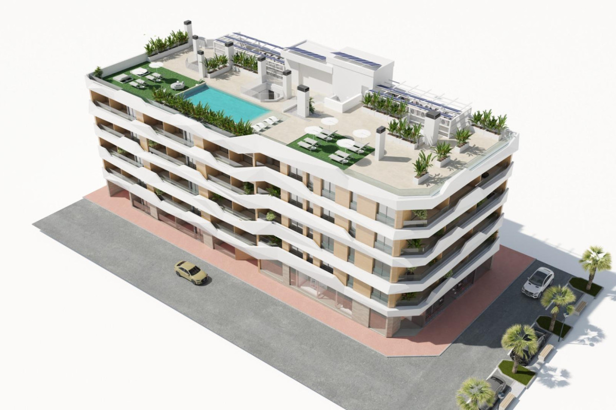 New Build - Apartment  - Guardamar del Segura - Pueblo