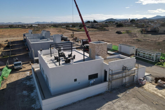 Obra nueva - Villa de Lujo - Fuente alamo de Murcia - La Pinilla - Las Palas