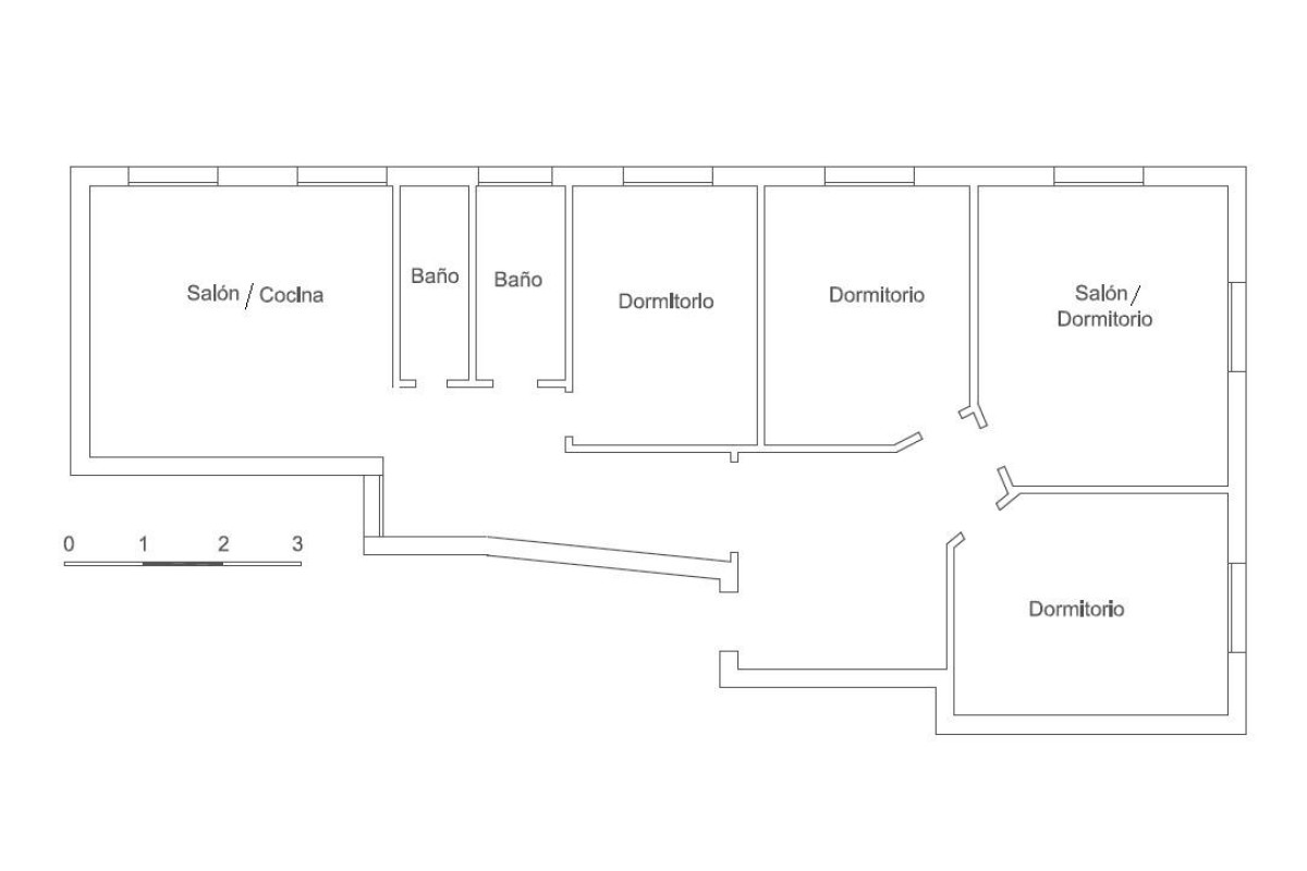 Herverkoop - Appartement  - Madrid - Berruguete