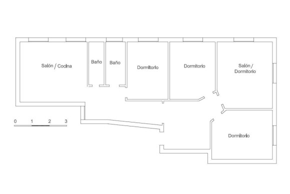 Herverkoop - Appartement  - Madrid - Berruguete