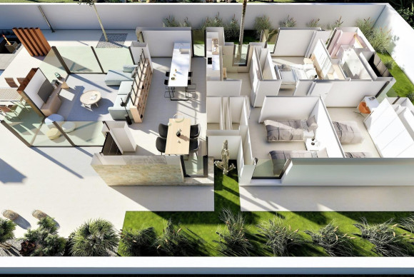 New Build - Villa - San Fulgencio - El Oasis