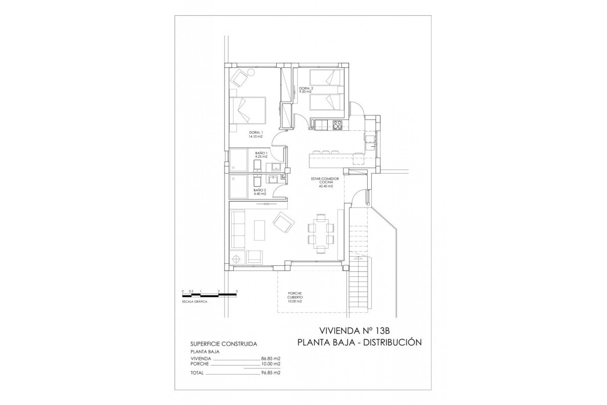 Nieuwbouw - Appartement  - San Miguel de Salinas - San Miguel de Salinas Town