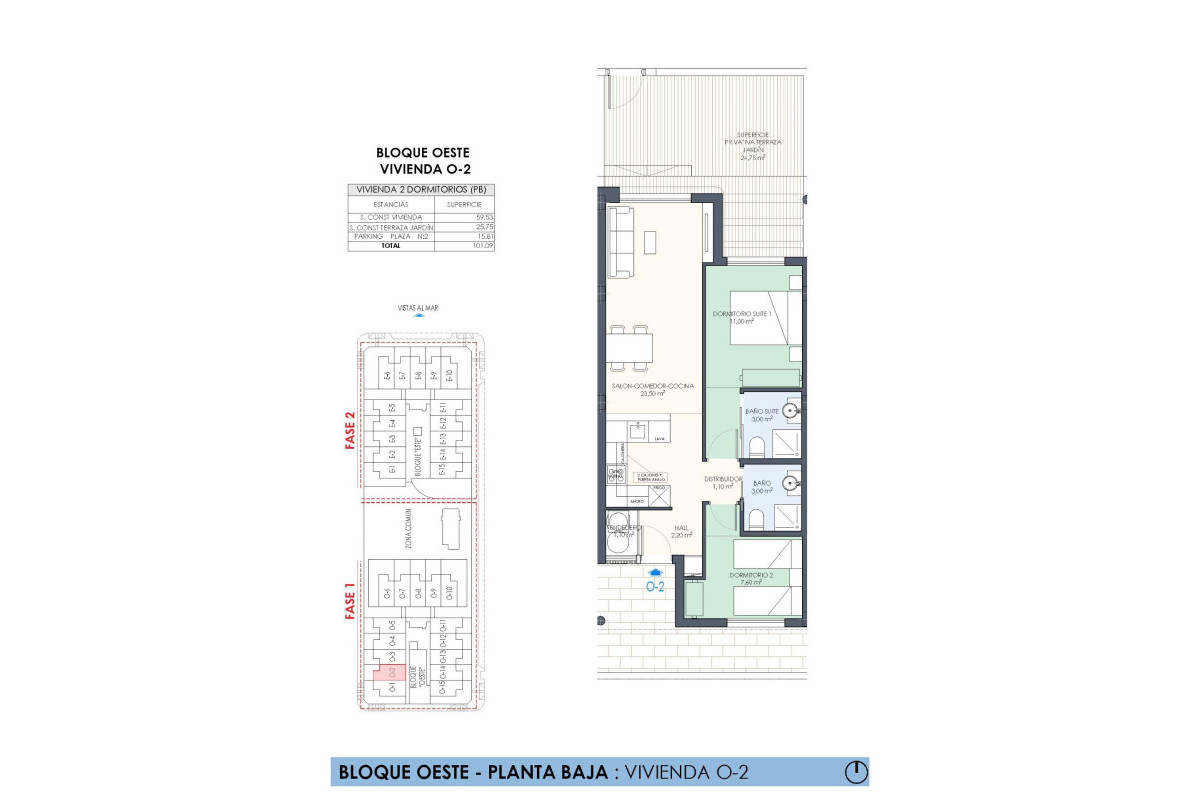 Nieuwbouw - Appartement  - Pilar de la Horadada - Playa de las Higuericas