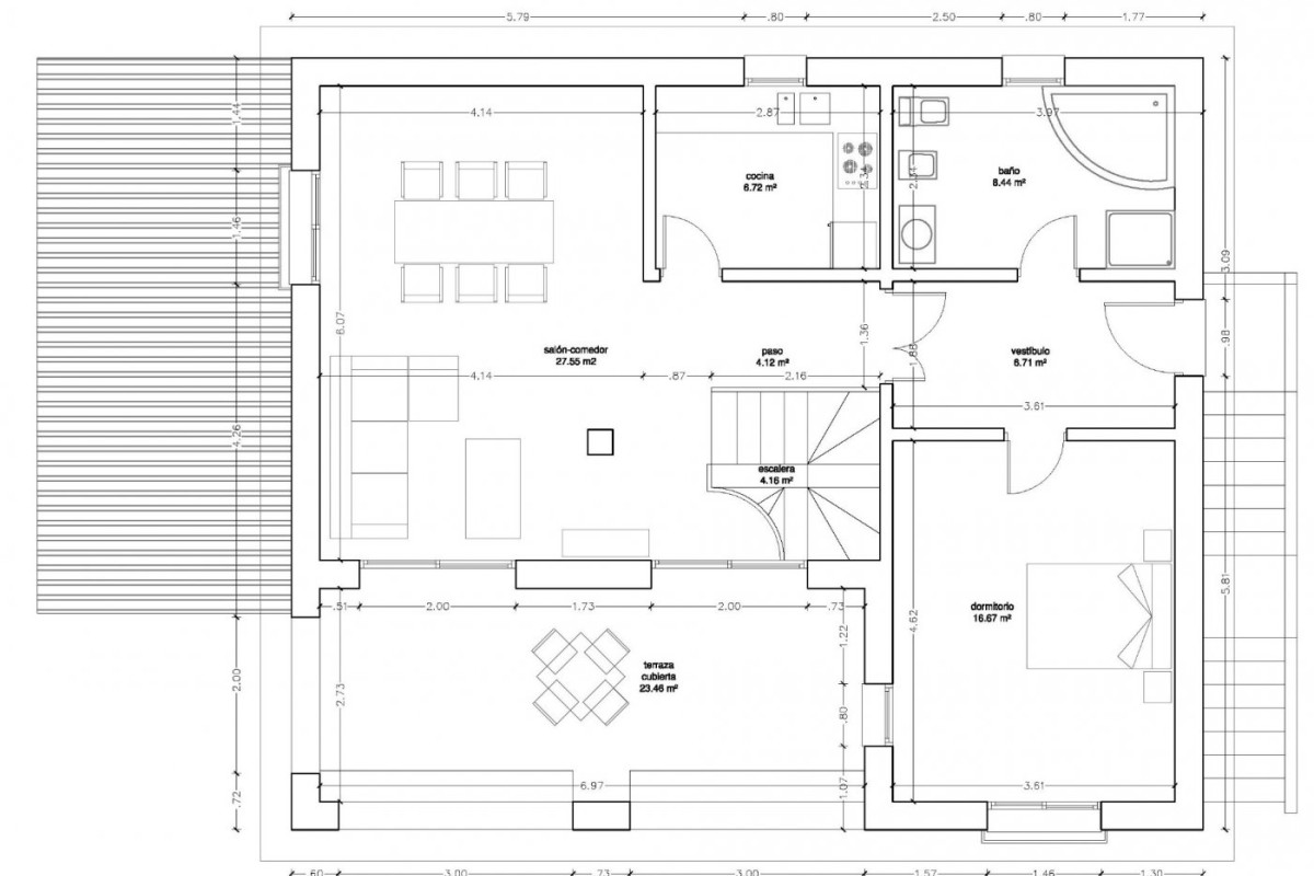 Reventa - Casa con terreno - Alsodux - ALMERIA