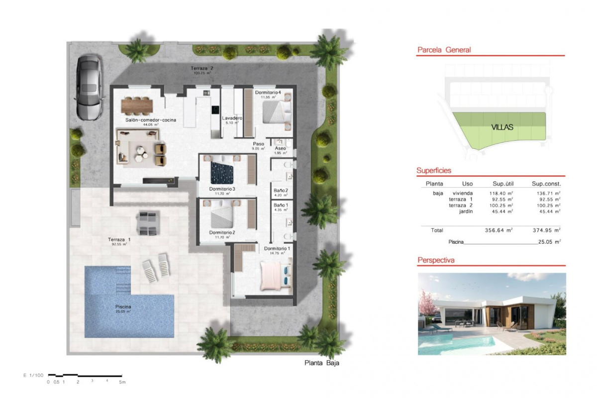 Nieuwbouw - Villa - BAÑOS Y MENDIGO - Altaona golf and country village