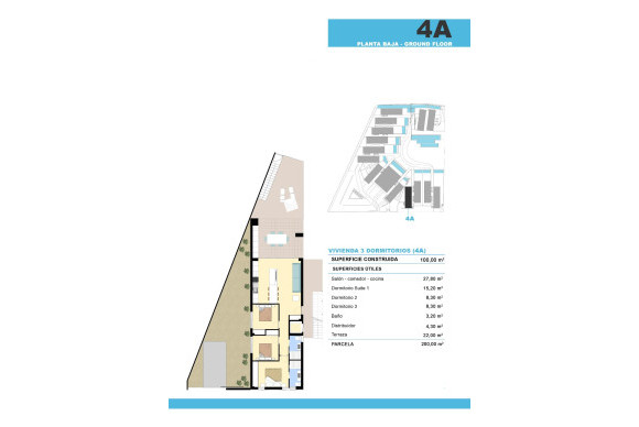 Nieuwbouw - Appartement  - Ciudad Quesada - Campo golf