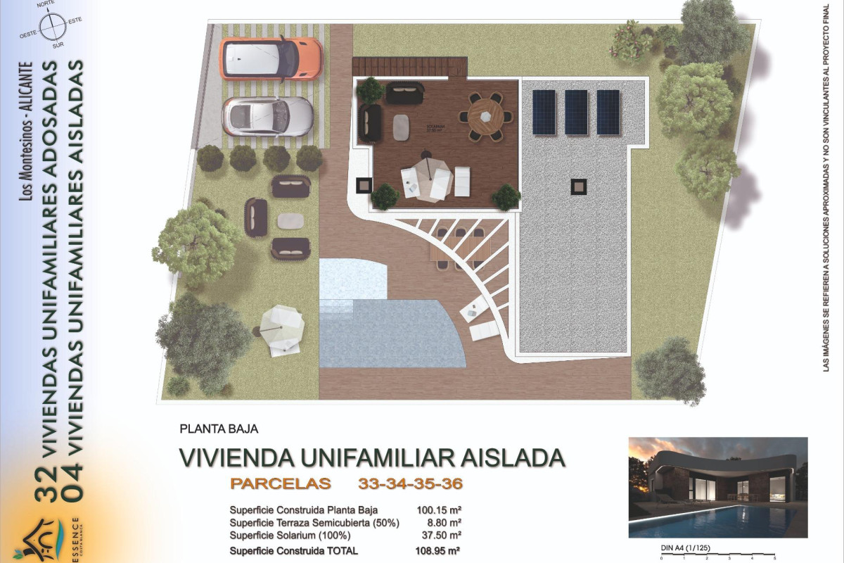 Revente - Villa - Los Montesinos - La Herrada
