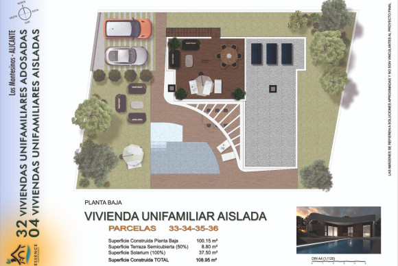 Revente - Villa - Los Montesinos - La Herrada
