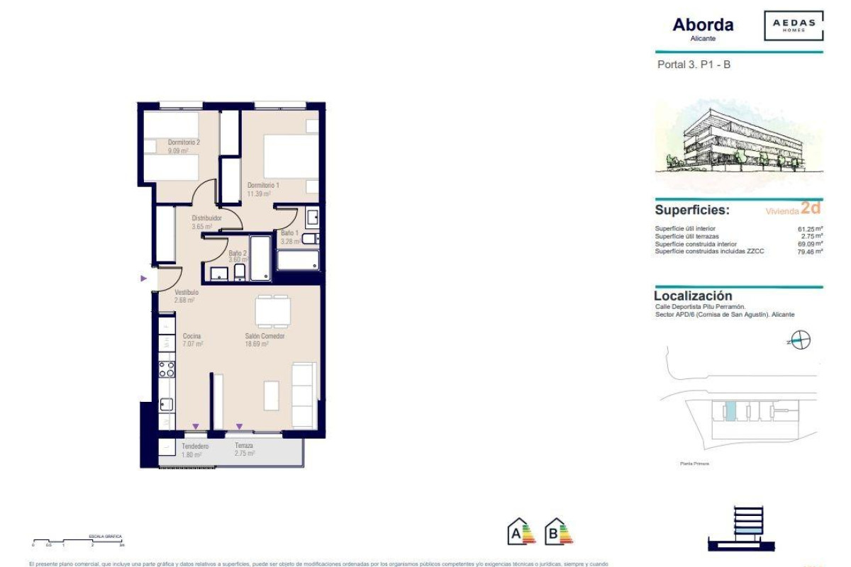 Nieuwbouw - Appartement  - Alicante - Pau II