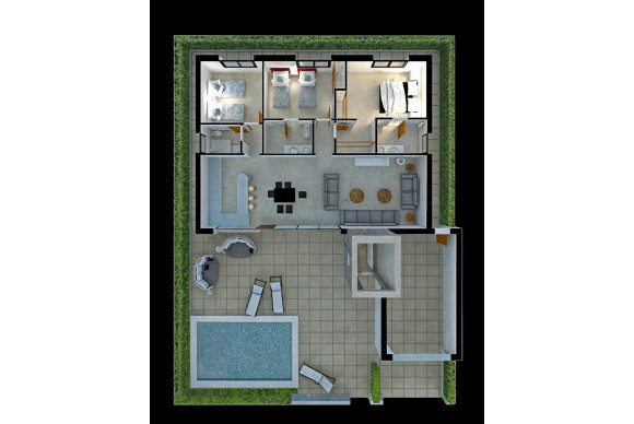 Nieuwbouw - LUXE VILLA - Fuente alamo de Murcia - La Pinilla - Las Palas