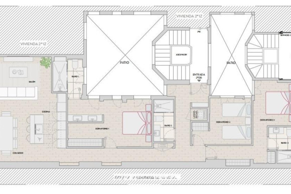 Herverkoop - Appartement  - Madrid - Huertas-Cortes