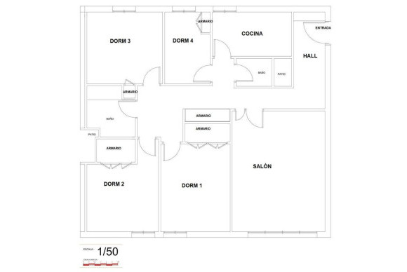 Herverkoop - Appartement  - Madrid - Chueca-Justicia