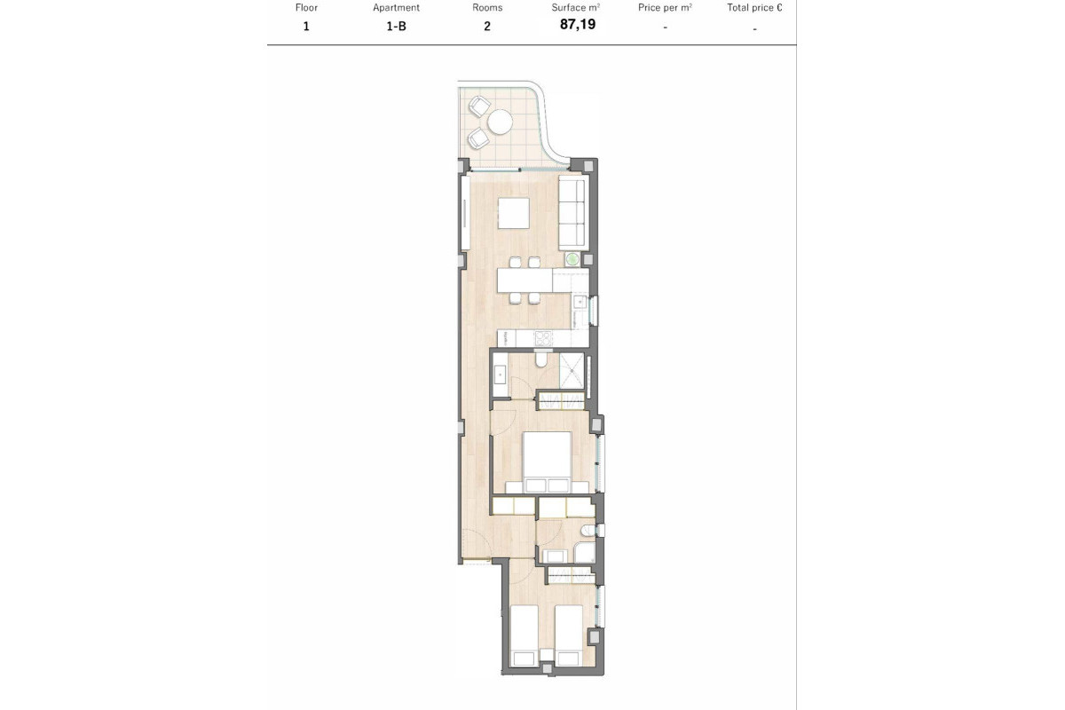 New Build - Apartment  - Guardamar del Segura - CENTRO