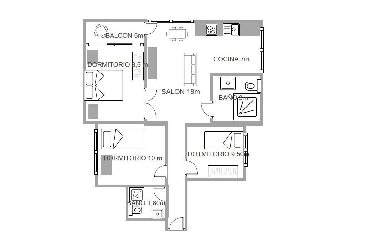 Herverkoop - Appartement  - San Pedro del Pinatar - San Pedro de Pinatar