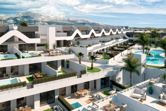 Obra nueva - Apartamento / piso - Alfaz del Pi - Colonia Escandinavia-Cautivador