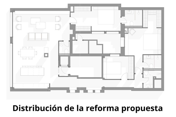 Herverkoop - Appartement  - Madrid - Castellana