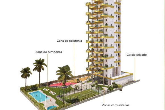 Herverkoop - Appartement  - Calpe - Playa arenal-bol