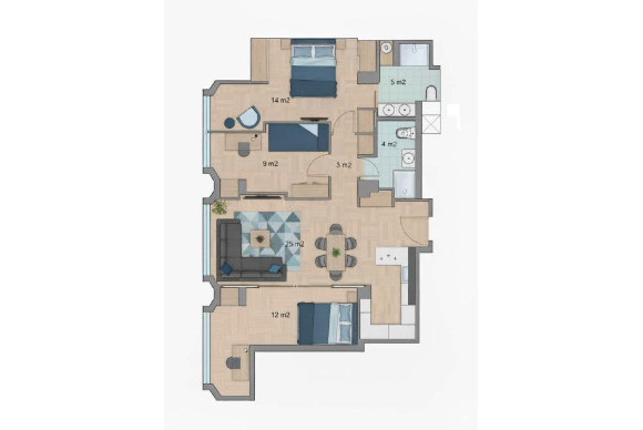 Reventa - Apartamento / piso - Alicante - Mercado