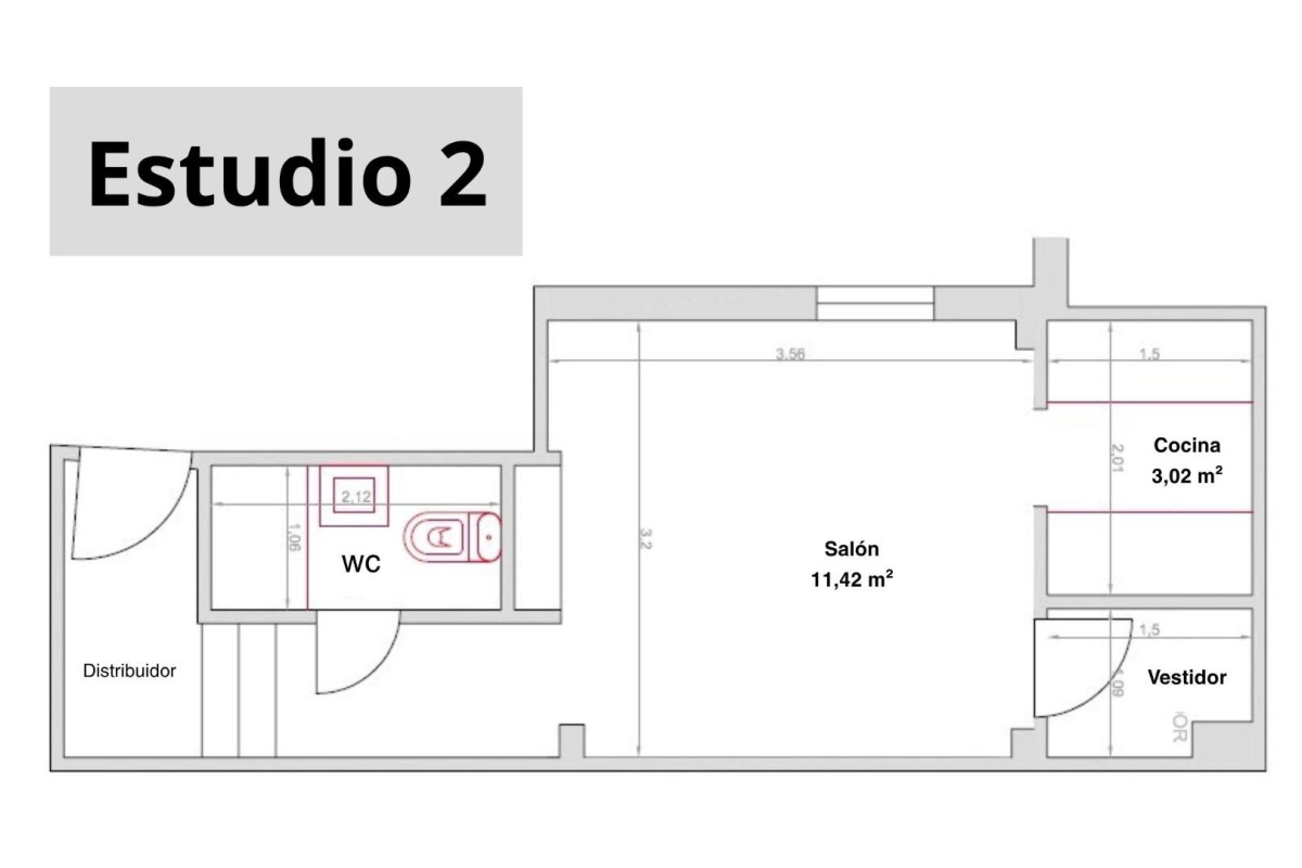 Herverkoop - Appartement  - Madrid - Lavapiés-Embajadores