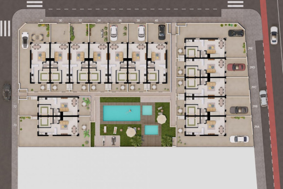 New Build - Pareado - Pilar de la Horadada