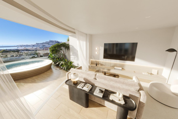 Obra nueva - Ático Dúplex - Eivissa - Marina Botafoc - Talamanca