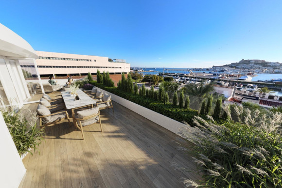 Obra nueva - Ático Dúplex - Eivissa - Marina Botafoc - Talamanca