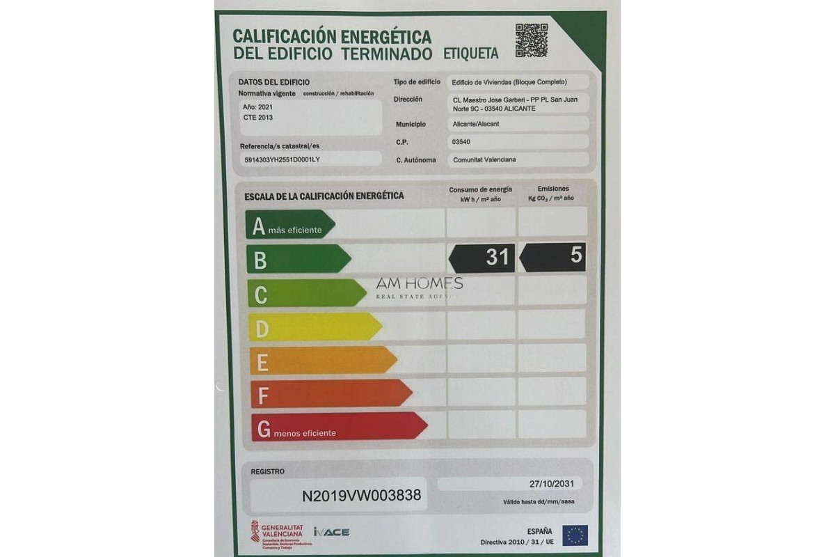 Herverkoop - Penthouse Dúplex - Alicante - Pau V