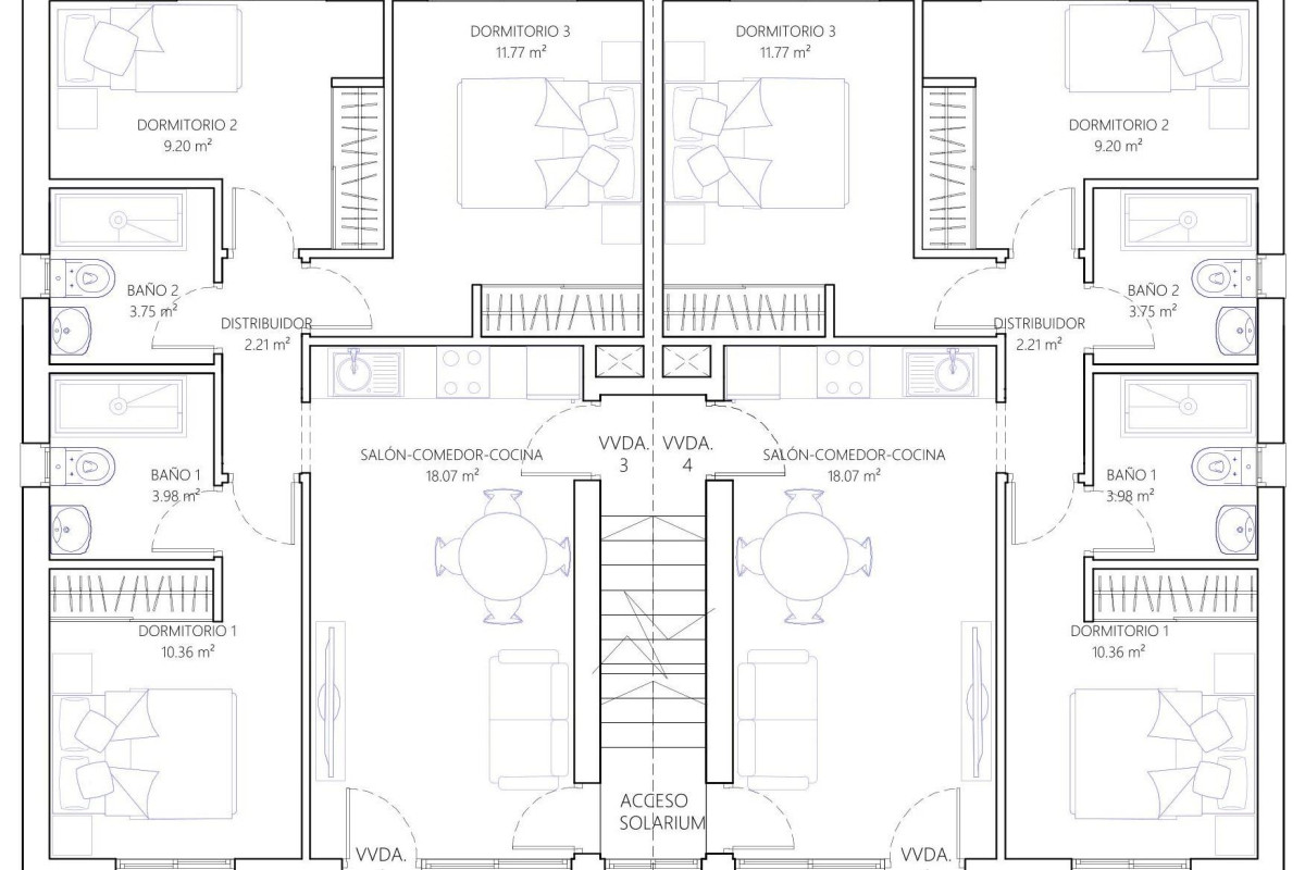 Nieuwbouw - Appartement  - Torrevieja - Nueva Torrevieja