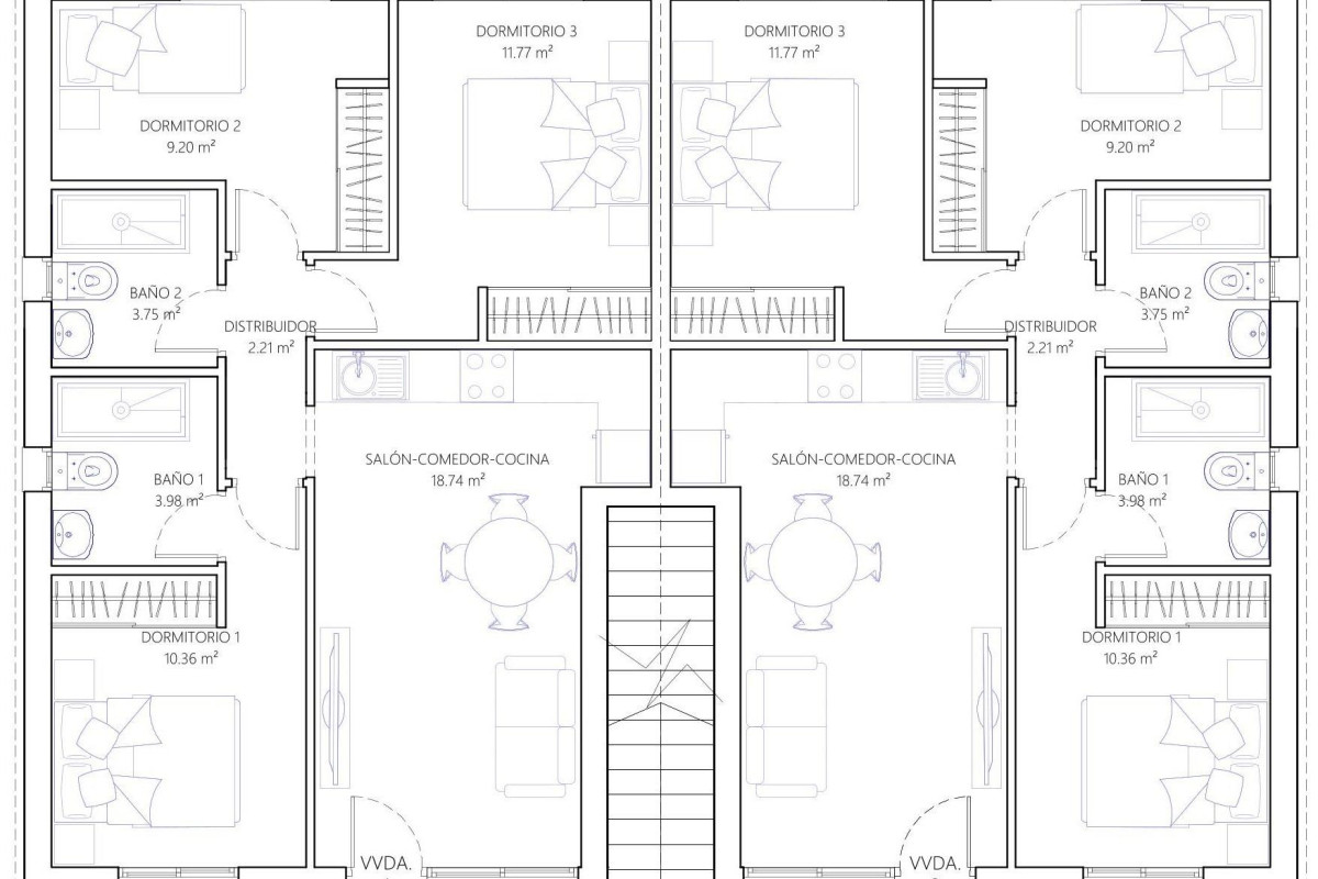 Nieuwbouw - Appartement  - Torrevieja - Nueva Torrevieja