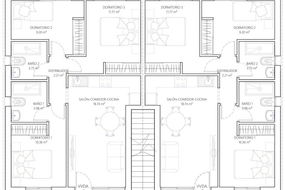 Nieuwbouw - Appartement  - Torrevieja - Nueva Torrevieja