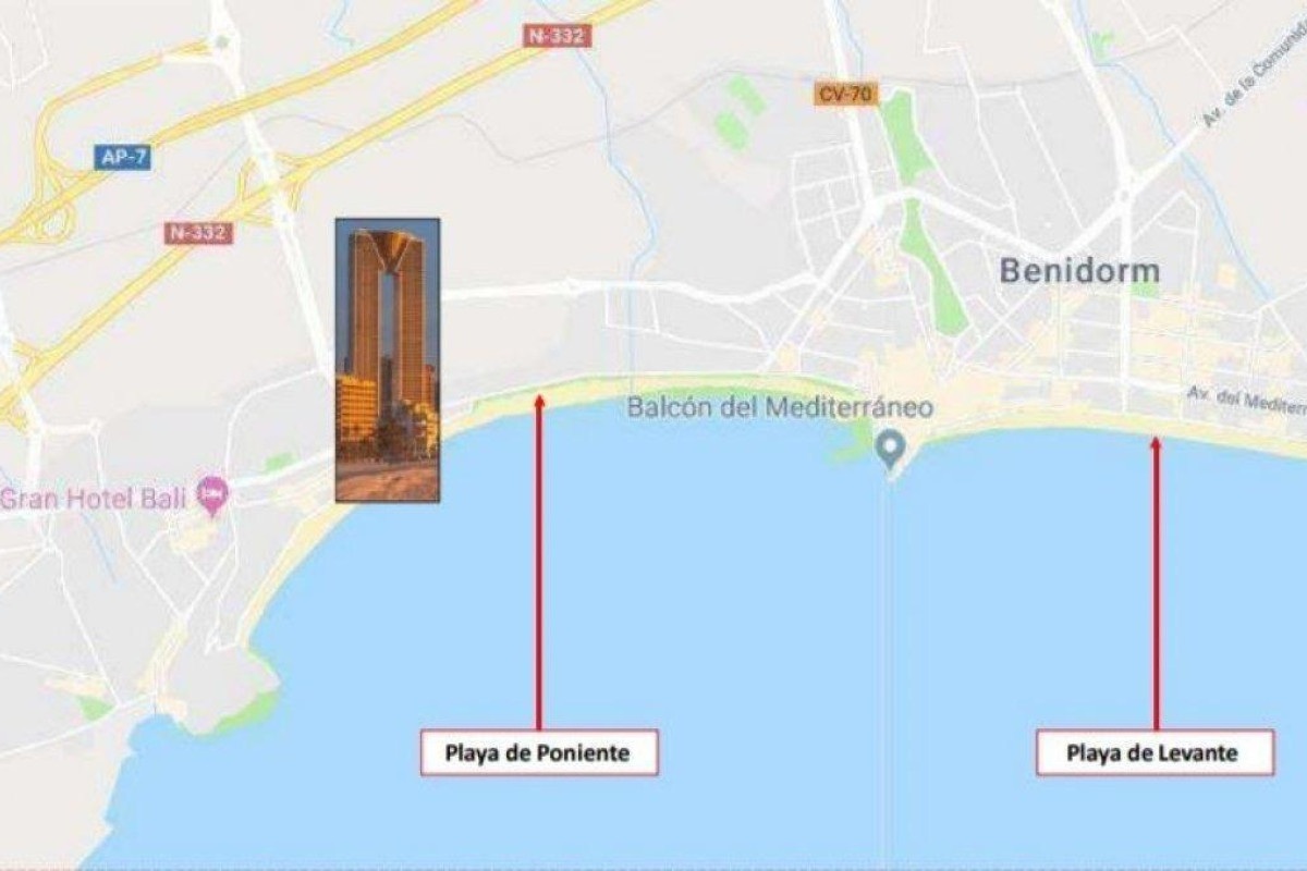 Lange Termijn Verhuur - Appartement  - Benidorm - Playa de Poniente