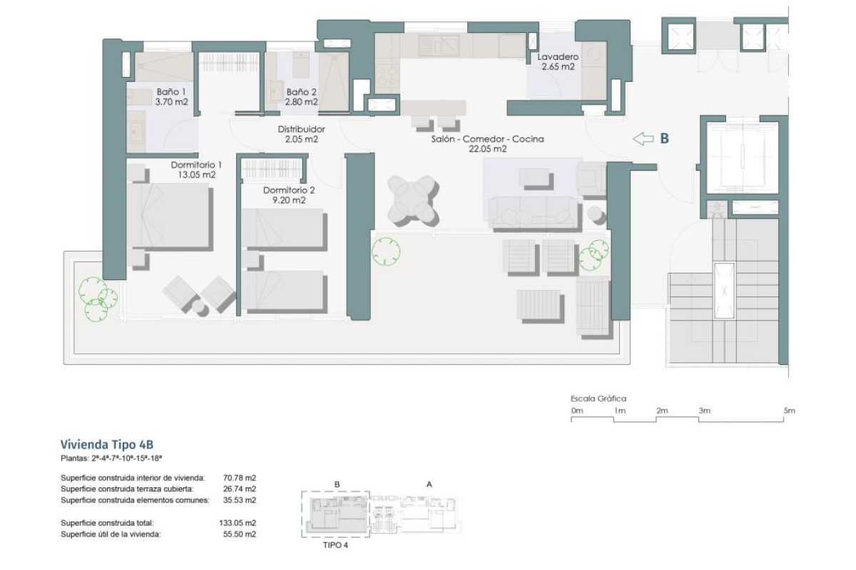 New Build - Flats - Benidorm - Avenida Ciudad Real s/n
