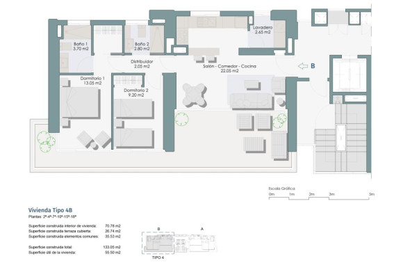 New Build - Flats - Benidorm - Avenida Ciudad Real s/n