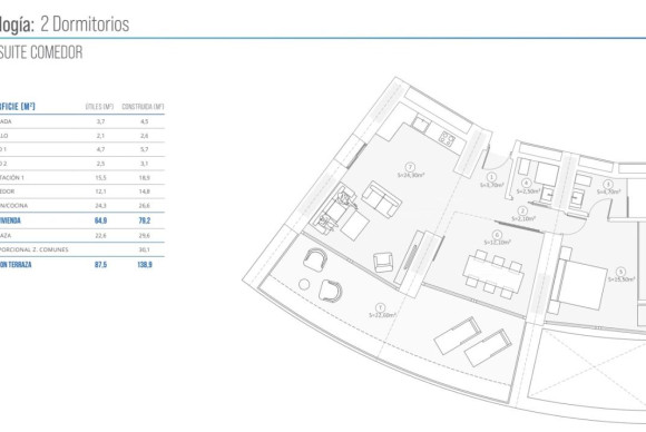 Nieuwbouw - Flats - Benidorm - 03502, Calle Vicente Llorca Alos, 19
