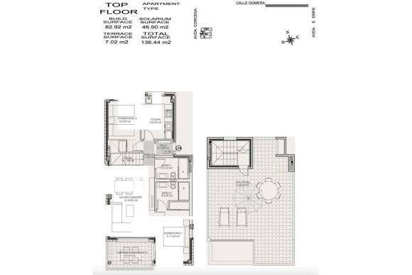 Nouvelle construction - Áticos - Torrevieja - 03183, Avenida De Corcega, 7