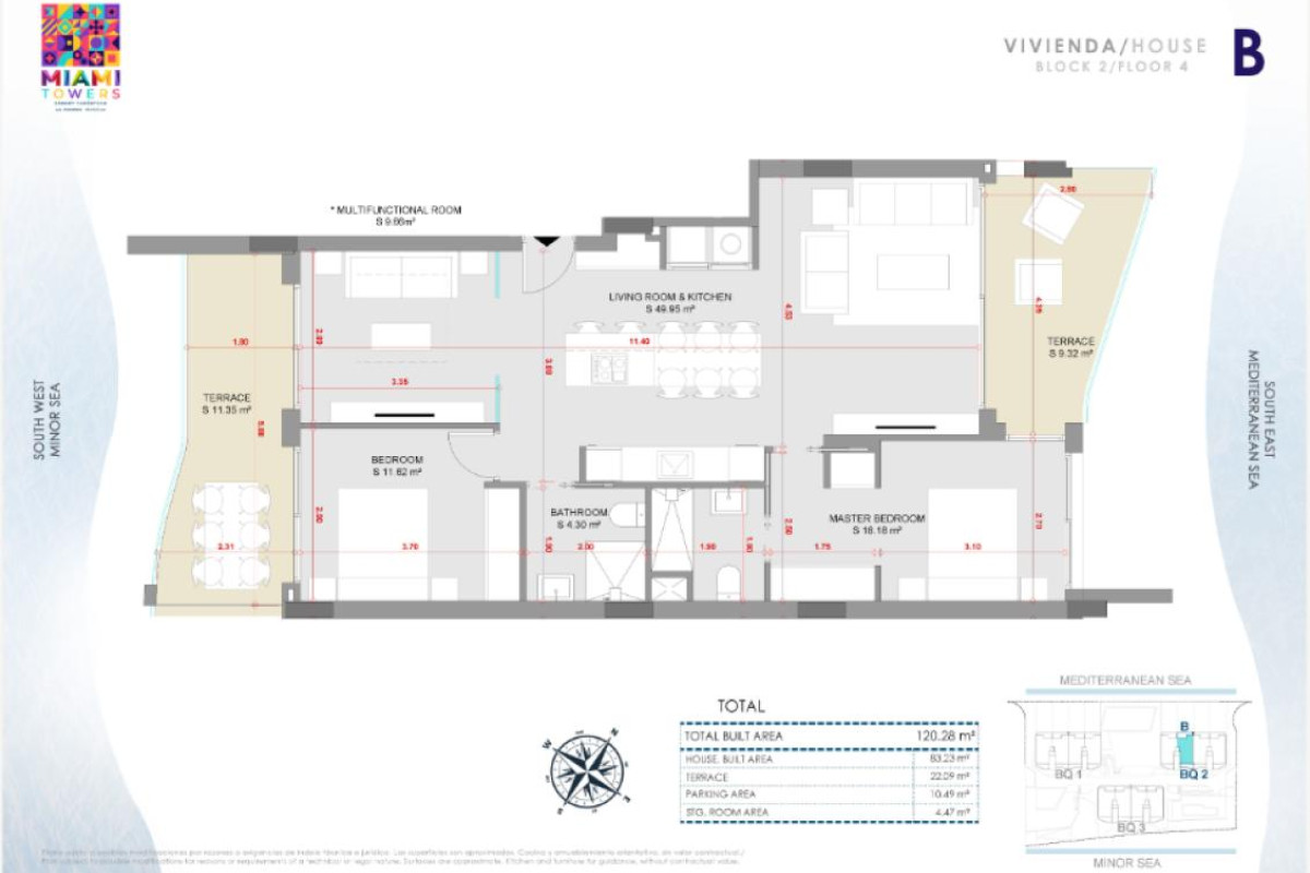 Obra nueva - Apartamentos - La Manga del Mar Menor
