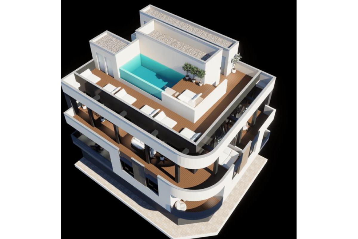 Nouvelle construction - Áticos - Torrevieja - 03182