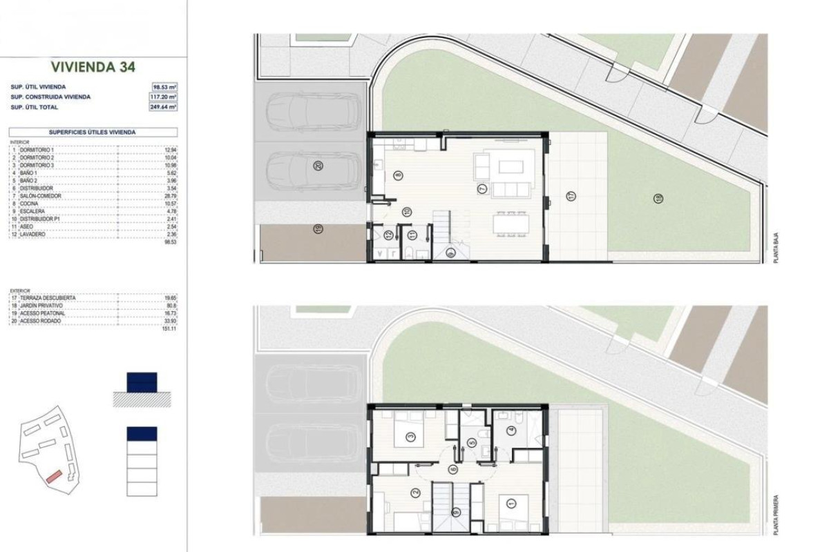 Nieuwbouw - Adosados - Finestrat - 03509, Avenida Barcelona, 2